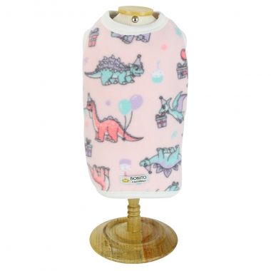 Blusa Vi�s B�sica Dino Rosa