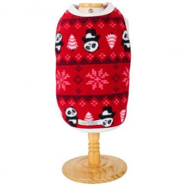 Blusa Vi�s B�sica Panda Vermelho