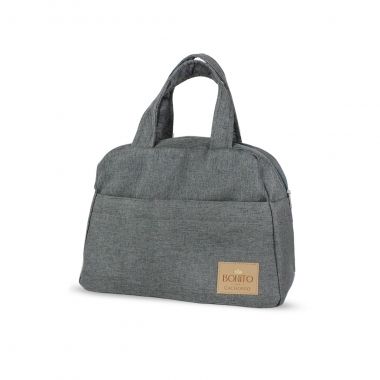 Bolsa Mo Linen Grafite 