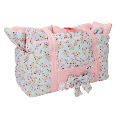 Bolsa Passeio Encanto Floral Rosa 