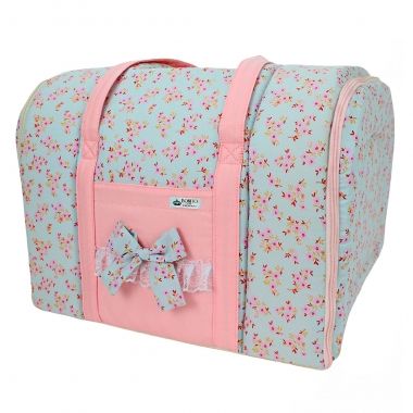 Bolsa Transporte Encanto Floral Rosa  