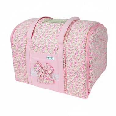 Bolsa Transporte Encanto Floral Chiclete