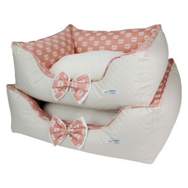 Cama Elegance Classic Urso Rose	