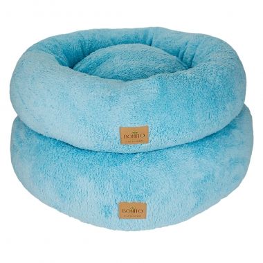 Cama Redonda Pel�cia Azul 