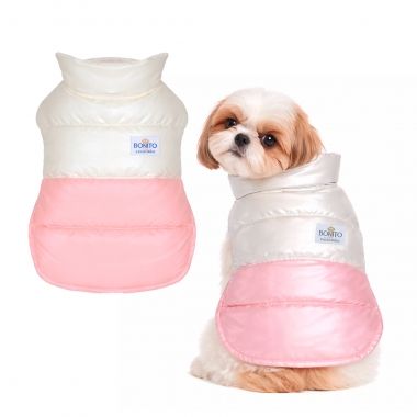 Pink Puffer Cape