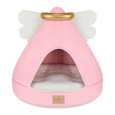 Casinha Anjinho Rosa