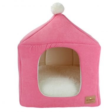 Casinha Cora��o Cotel� Rosa