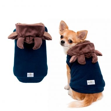 Navy Blue Beast Costumr Coat