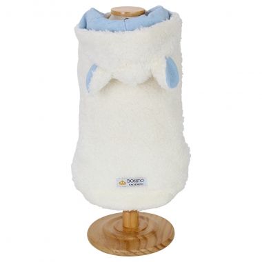 Casaco Pelo Ovelha Azul