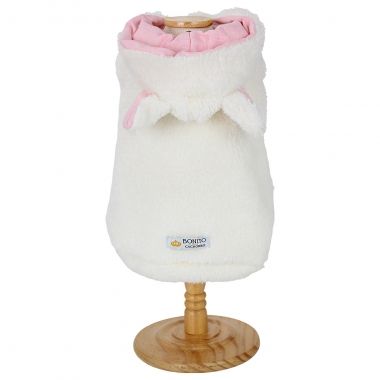 Casaco Pelo Ovelha Rosa