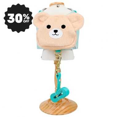 Colete Mochila Ursinho Verde