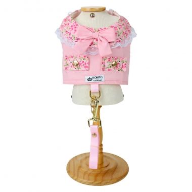 Colete Encanto Floral Chiclete 