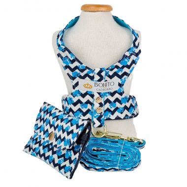 Blue Paws Pectoral Collar 