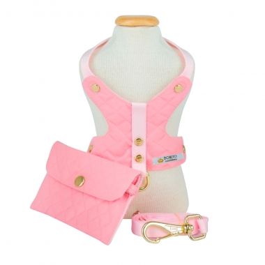 Coleira Peitoral Basic Chiclete 