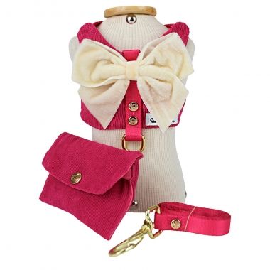 Coleira Peitoral Cotel Pink 
