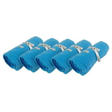 Combo 5 Cobertor Soft Azul Oceano 