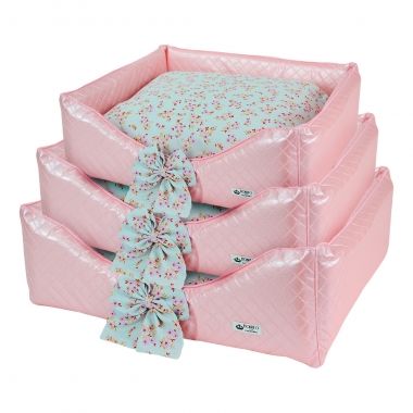 Europa Retangular Encanto Floral Rosa 