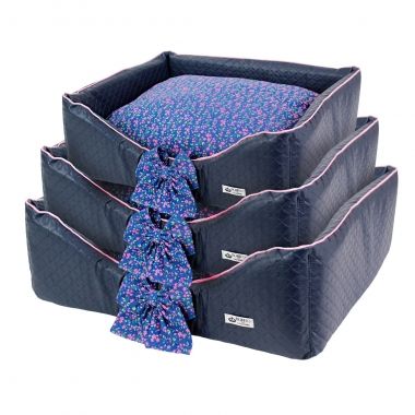 Europa Retangular Encanto Floral Marinho 