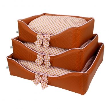 Europa Retangular Charme Caramelo 