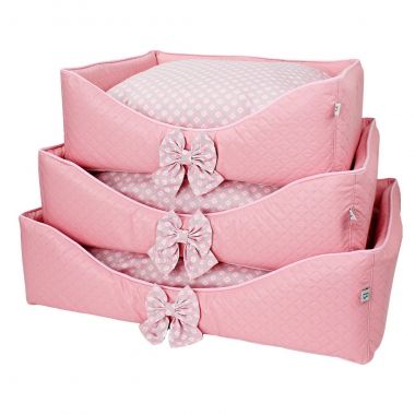 Europa Retangular Charme Rosa
