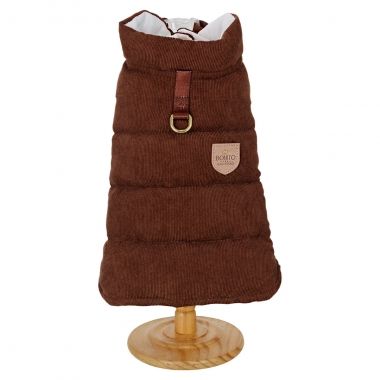 Jaqueta Cotel� Guia Marrom