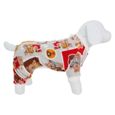 Macac�o Soft B�sico Urso Vermelho 