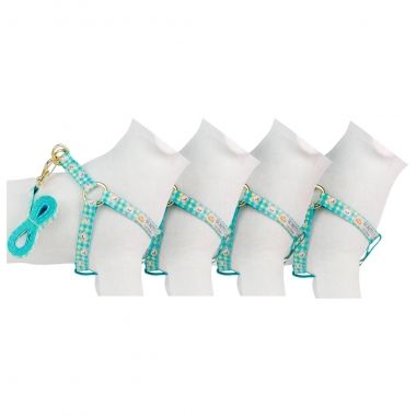 Combo Peitoral Americano Seda Urso Azul