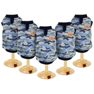 Regata Combo Camuflado Marinho 