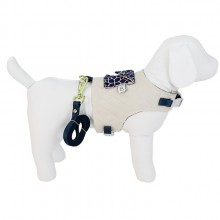 Colete com guia para cachorro
