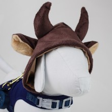 Colete com guia para cachorro