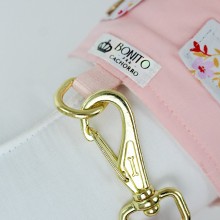 Colete com guia para cachorro