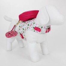 Colete com guia para cachorro