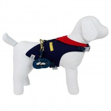Colete com guia para cachorro
